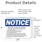 Signmission Inspection Criteria For Chemical Storage, 10 in W x Rectangle, Vinyl Decal OS-2PACK-NS-D-710-L-13709 - alternate 6